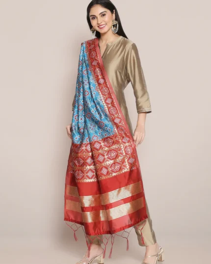 Silk  Banarasi Patola Dupatta