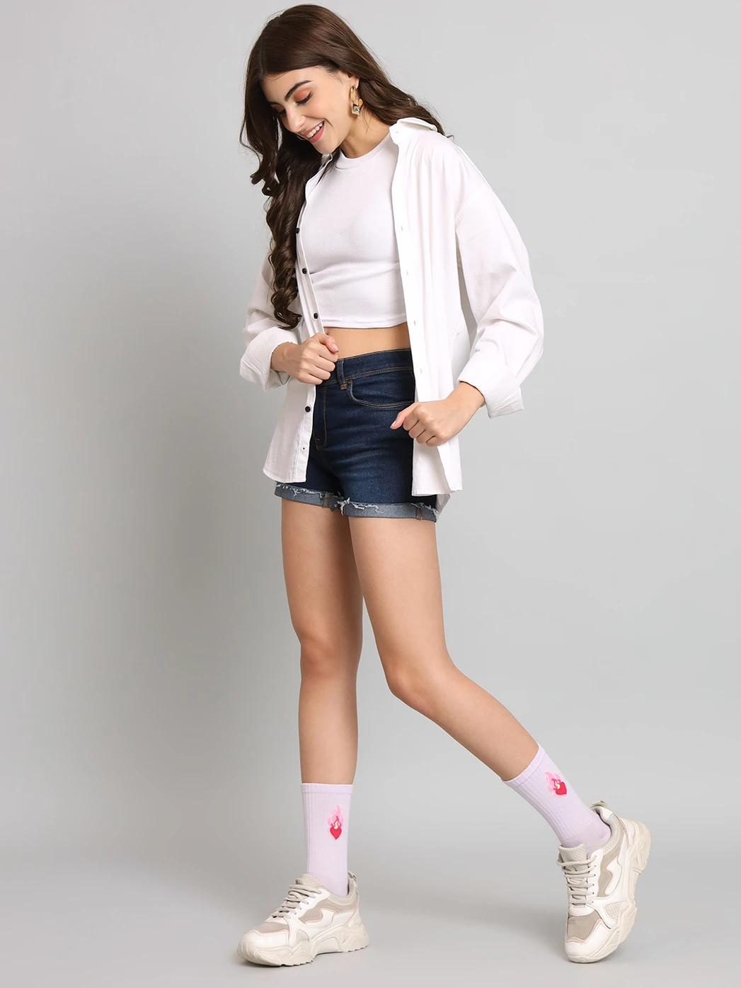 Women Self Design Calf Length - Image 3