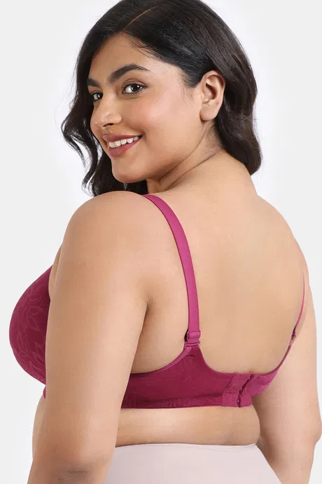 True Curv Lightly Lined Padded Non Wired Full Coverage Super Support Spacer Bra - Image 3
